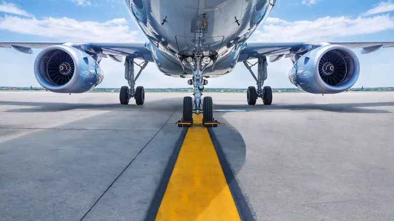 Pista de aterrizaje y taxis en el Aeropuerto de Tumbes