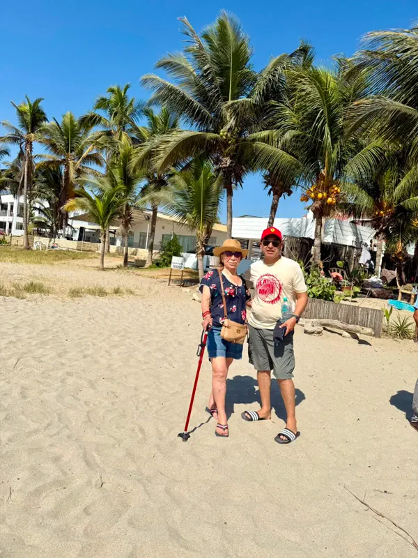 Playa de la costa de Tumbes para traslados privados